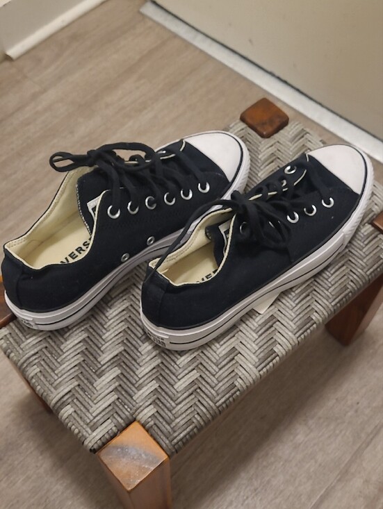 Converse Shoes - NEW WITHOUT TAGS Converse Low Top Sneakers in Black and White
